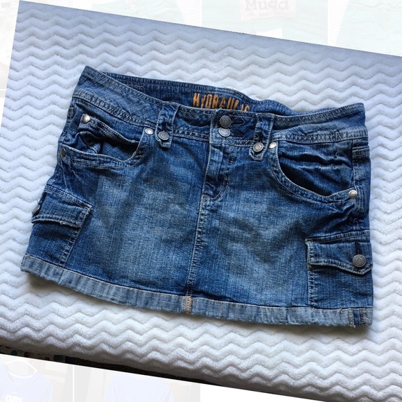 Hydraulic Dresses & Skirts - Hydraulic Jean Skirt Size 7/8